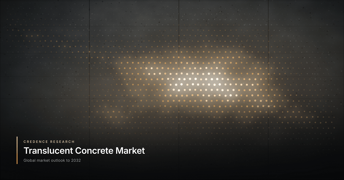 Translucent Concrete Market to Reach USD 86 Million by 2032 at 42% CAGR